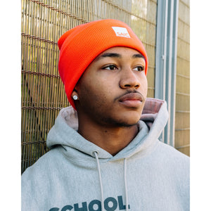 Orange Beanie