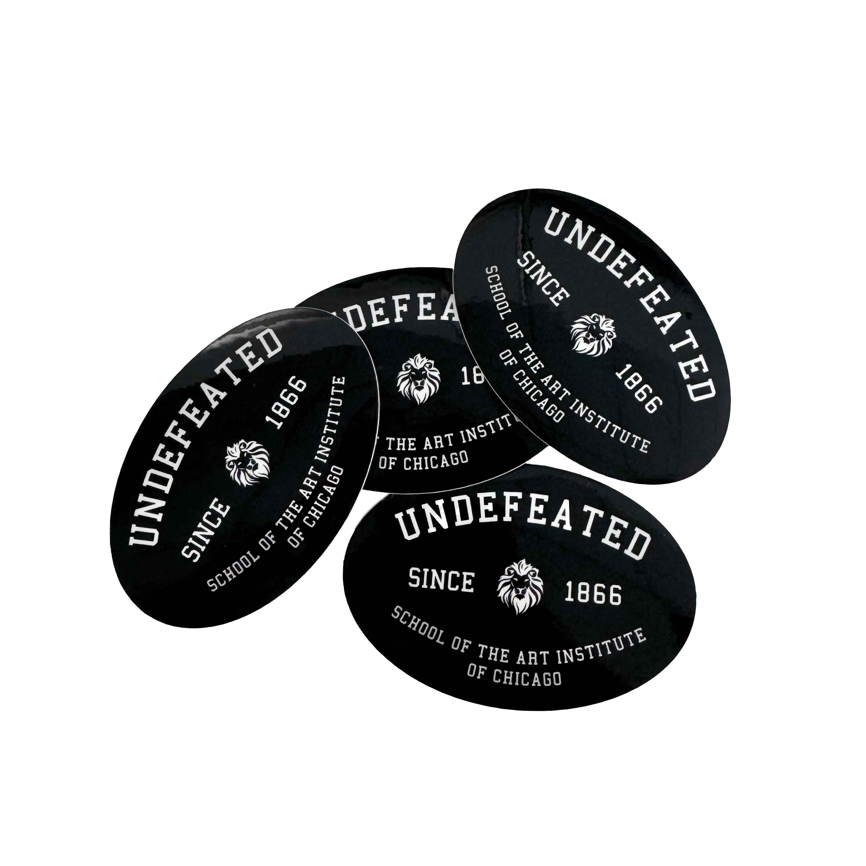 Undefeated Sticker