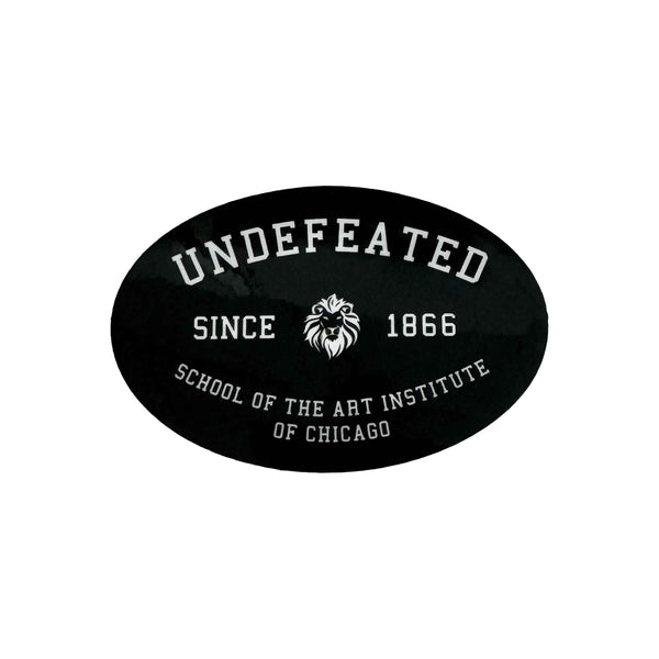 Undefeated Sticker – SAIC Store