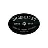 Undefeated Sticker